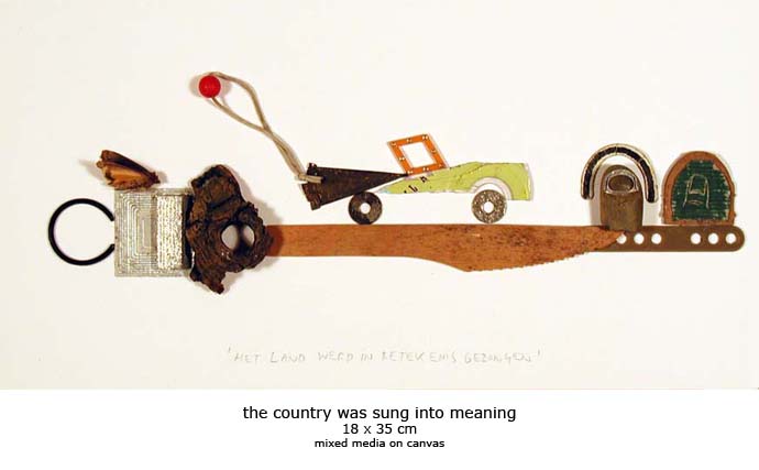 The country was sung into meaning